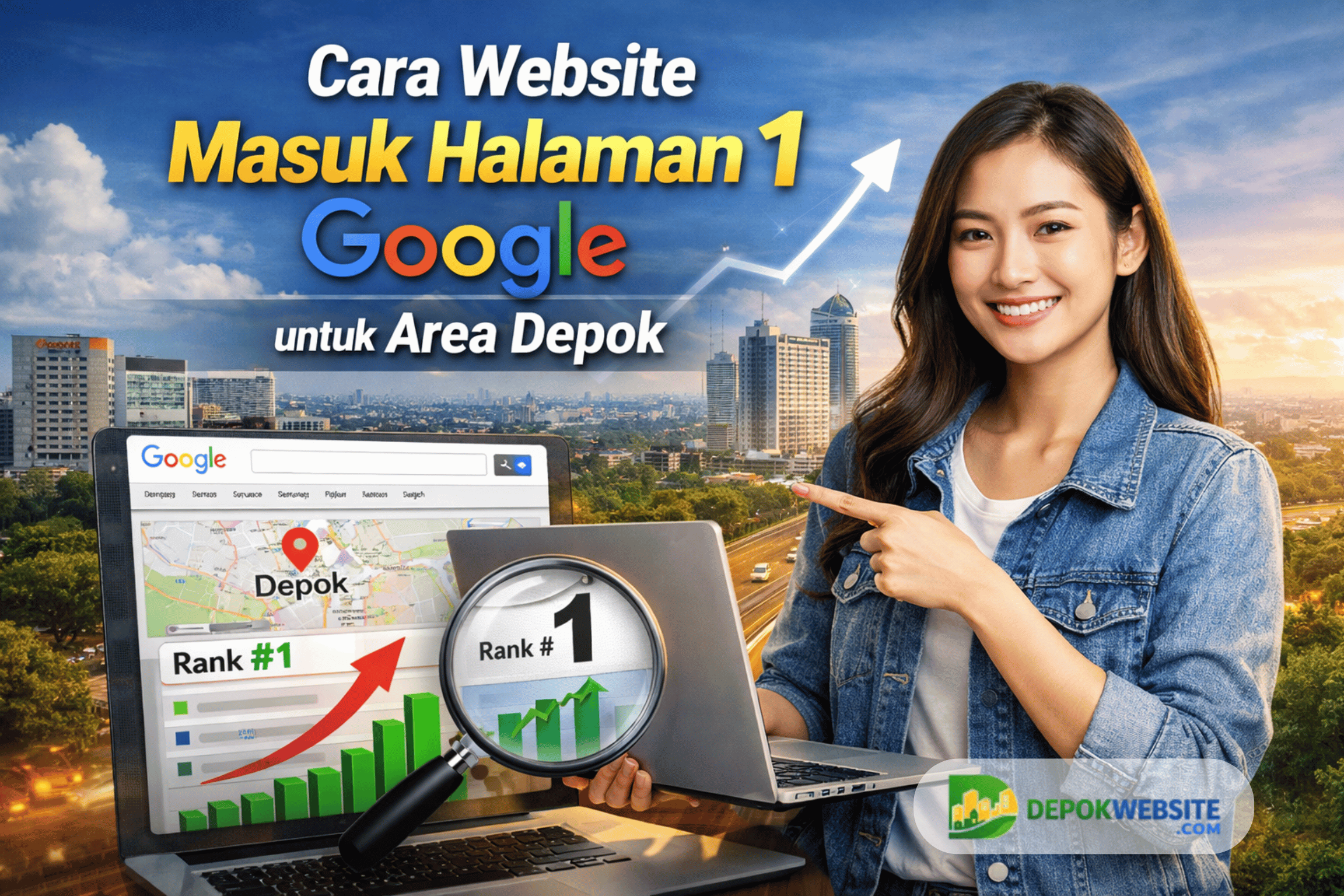 Tips Website Naik ke Halaman 1 Google Depok
